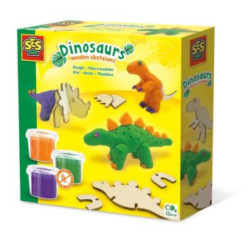 Plastilina de dinosaurios