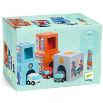 Cubos de apilar Topanicar Djeco
