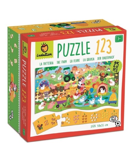 Puzzle 1,2,3 Ludattica