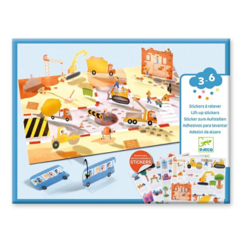 Pegatinas reposicionables 3años Djeco