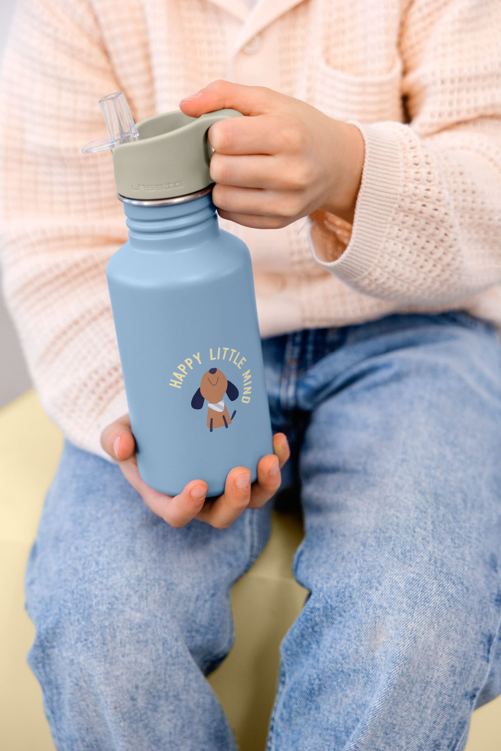 Botella acero inoxidable Pattern Party Läessig