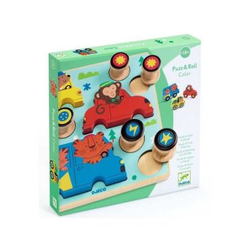 Encajable Puzz & Roll Color Djeco