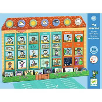 Mi semana Djeco juego educativo