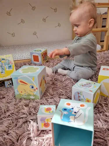 Cubos apilables Baby Bloki Djeco