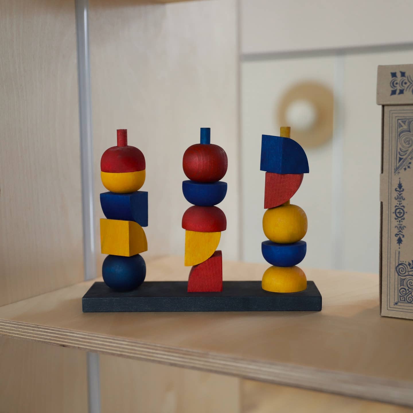 Apilable Bauhaus Wooden Story