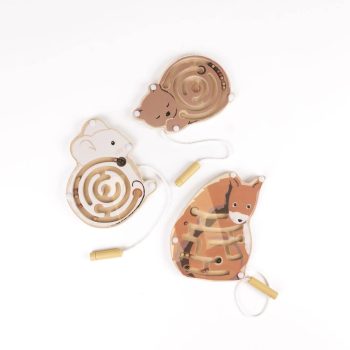 Mini laberinto magnético animales